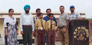 गणित उलम्पियाड परीक्षा मेरिट में अपना नाम चमकाने वाले विद्यार्थी सनमानित