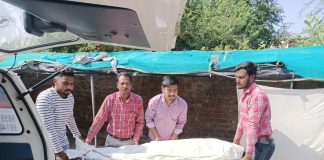 बेसहारा साधु की मौत