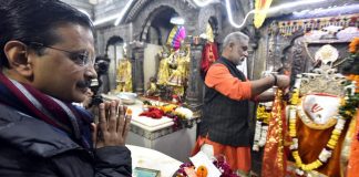 केजरीवाल के हनुमान मंदिर जाने पर बीजेपी-आप में तीखी ब्यानबाजी