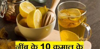 नींबू के ये फायदे आपको कर देंगे हैरान