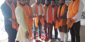 विश्व शांति के लिए शिवसेना हिंद ने करवाया हवन