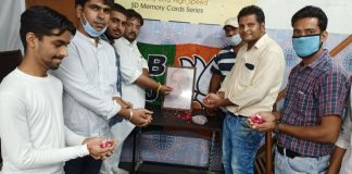 अरुण जेटली जी की पहली बरसी पर भारतीय जनता युवा मोर्चा की और से उन्हें श्रद्धांजलि अर्पित की