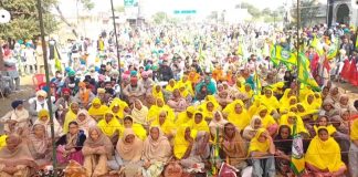 बठिंडा रोड डब्बवाली पर हरियाणा पुलिस भारी सांख्य में हुई तैनात