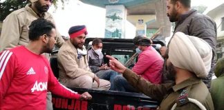 बरनाला में गुंडागर्दी का नंगा नाच। तीनो आरोपी काब