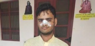 व्यक्ति चाइनीज डोर की चपेट में आकर गंभीर घायल