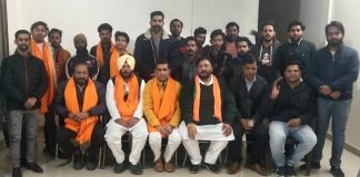 सुशासन दिवस पर भाजपा युवा मोर्चा की रैली, युवा मोर्चा भाजपा की रीढ़ की हड्डी:- अशोक सैनी