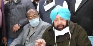 राज नंबरदार के समर्थन में रखी कैप्टन अमरिंदर सिंह की रैली में पहुंचा लोगों का हजूम