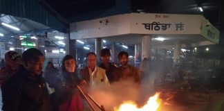 सहारा की अलाव सेवा जारी जनक राज ने दिया सहयोग