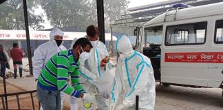 दो कोरोना पॉजिटिव की मौत सहारा ने किया संस्कार