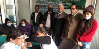 168 लोगों ने वैक्सीन लगवाईं