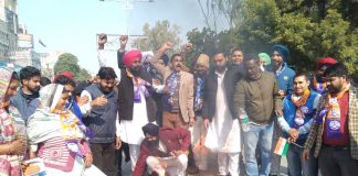 –शिरोमणी अकाली दल एससी विंग ने फूंका भगवंत मान का पुतला, भावनाएं आहत करने का पर्चा दर्ज करने की मांग