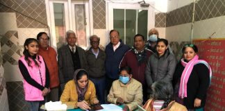 167 लोगों को वैक्सीन लगाईं