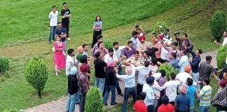 ‘आप’ विधायक की पंजाब यूनिवर्सिटी में एंट्री पर छात्रों के बीच हाथापाई