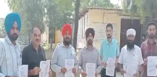 लुधियाना में पटवारियों ने फूंकी ESMA की कॉपियां, अतिरिक्त चार्ज छोड़ा
